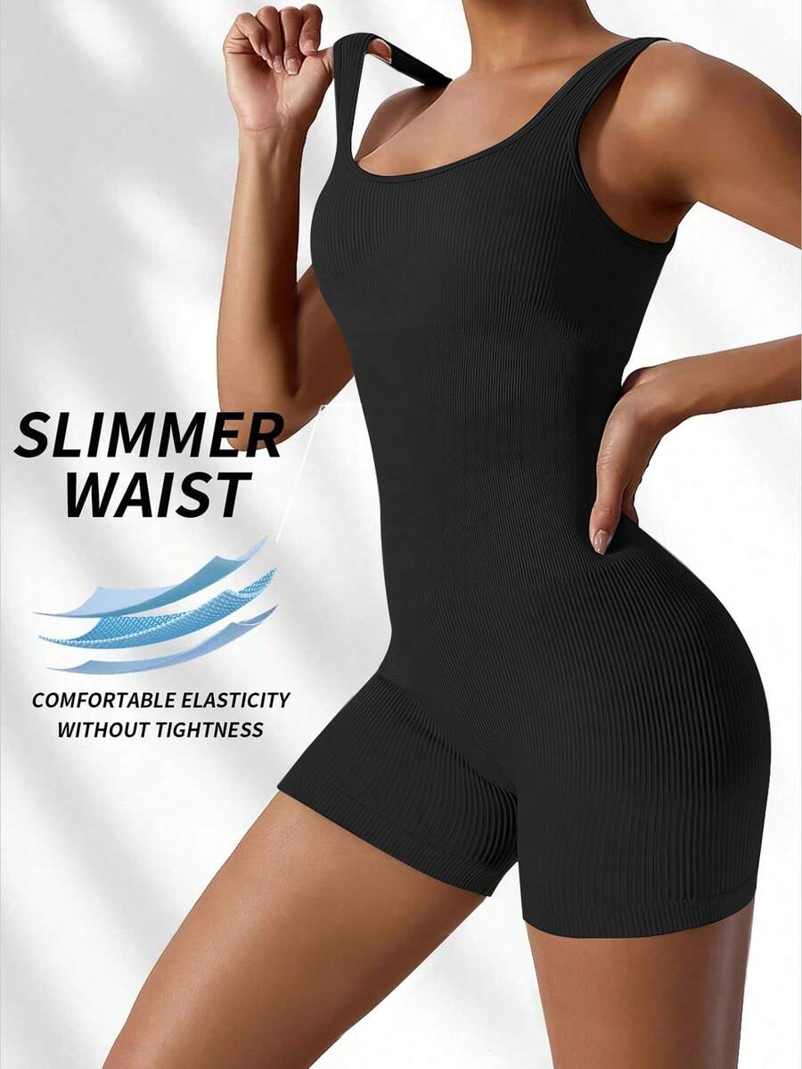 KIKIMINK จั๊มสูทผู้หญิง ไร้รอย - Seamless Ribbed Workout Tank Top บทวิจารณ์และราคา