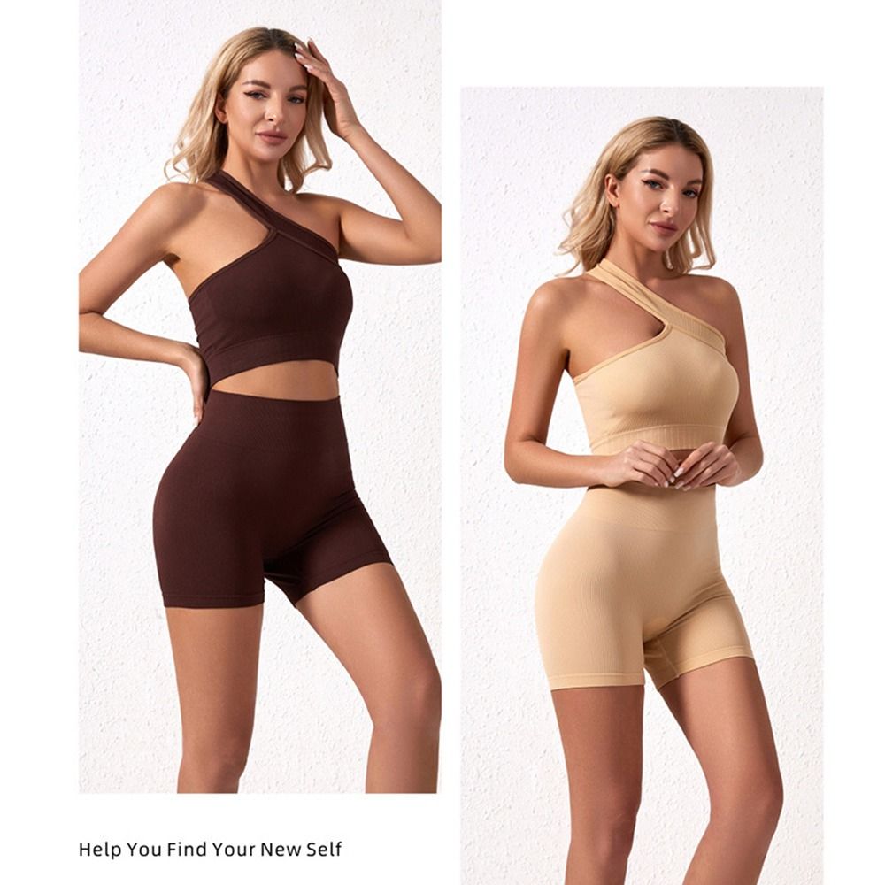 ชุดออกกำลังกายผู้หญิงแบบไร้รอย - Seamless Ribbed Workout Tank Top บทวิจารณ์และราคา