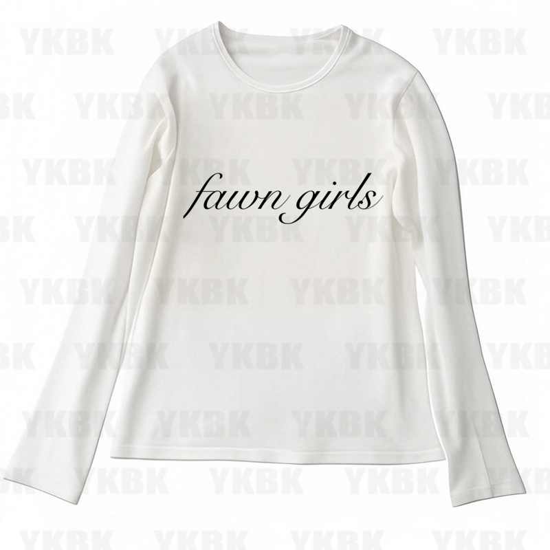 เสื้อยืดสไตล์ลำลองลายกราฟิกพิม - Y2K Graphic Baby Tee Crop บทวิจารณ์และราคา