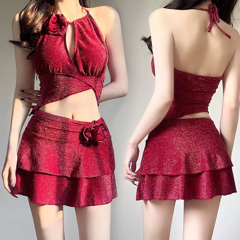 ชุดบิกินี่ 2 ชิ้นแบบใหม่ สไตล์ - Swimwear บทวิจารณ์และราคา