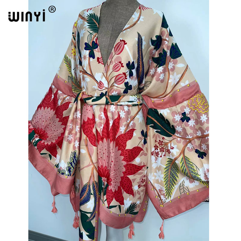 WINYI ชุดเดรสฤดูใบไม้ร่วงสำหรั - Boho Summer Beach Maxi Dress บทวิจารณ์และราคา