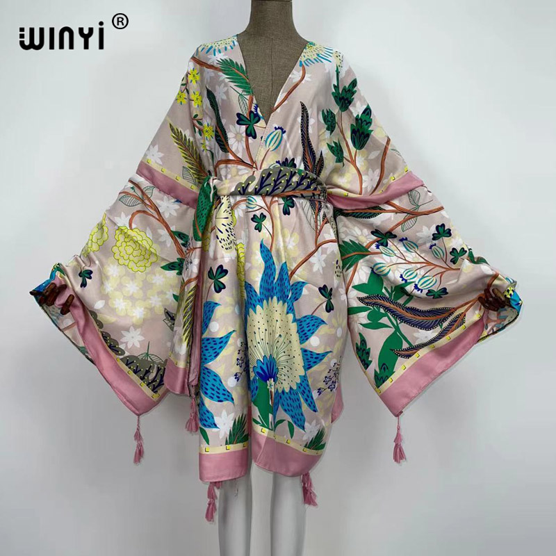 WINYI ชุดเดรสฤดูใบไม้ร่วงสำหรั - Boho Summer Beach Maxi Dress บทวิจารณ์และราคา