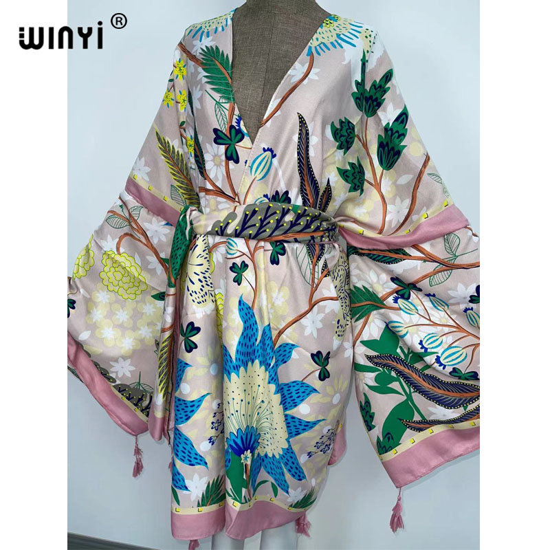 WINYI ชุดเดรสฤดูใบไม้ร่วงสำหรั - Boho Summer Beach Maxi Dress บทวิจารณ์และราคา