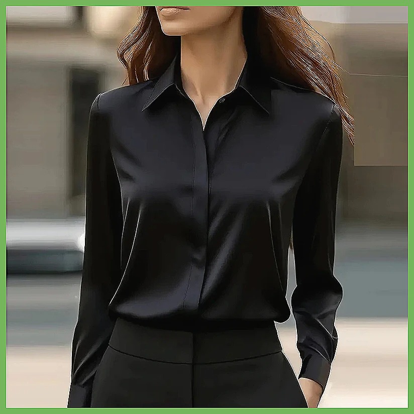 เสื้อเชิ้ตทำงานผู้หญิง แขนยาว  - Blouses บทวิจารณ์และราคา