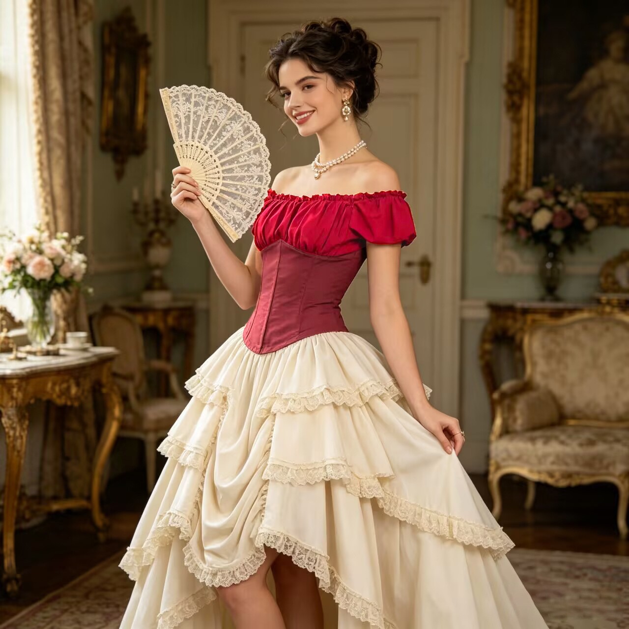 กระโปรงชายไม่เท่ากันสไตล์เรอเน - Skirts บทวิจารณ์และราคา