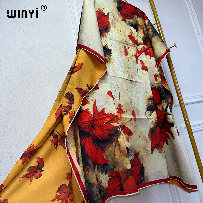 Winyi ชุดแม็กซี่เดรสพิมพ์ลายโบ - Boho Summer Beach Maxi Dress บทวิจารณ์และราคา