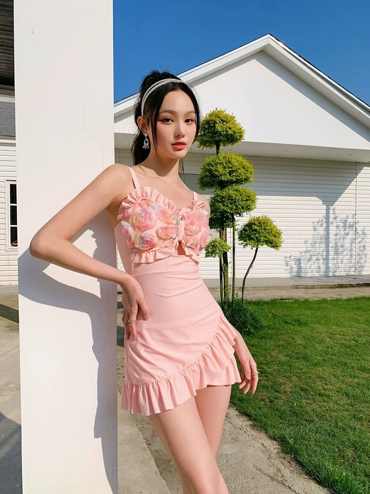ชุดว่ายน้ำวันพีซแบบกระโปรงสำหร - Skirts บทวิจารณ์และราคา