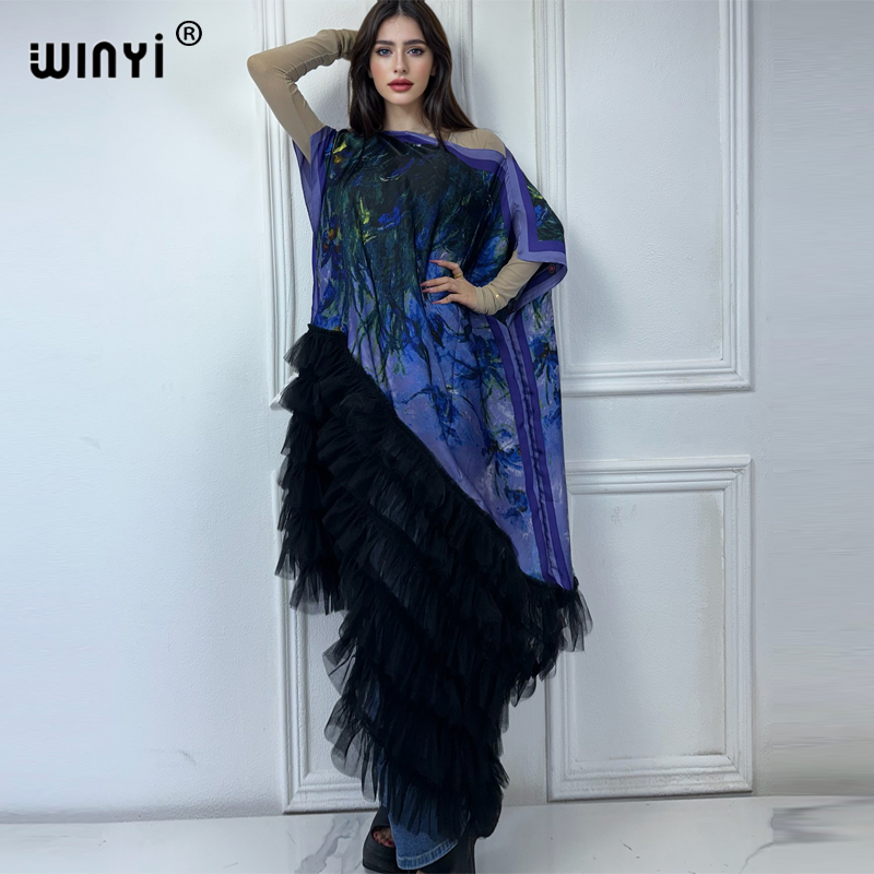 WINYI Africa Clothing ชุดเดรสย - Boho Summer Beach Maxi Dress บทวิจารณ์และราคา